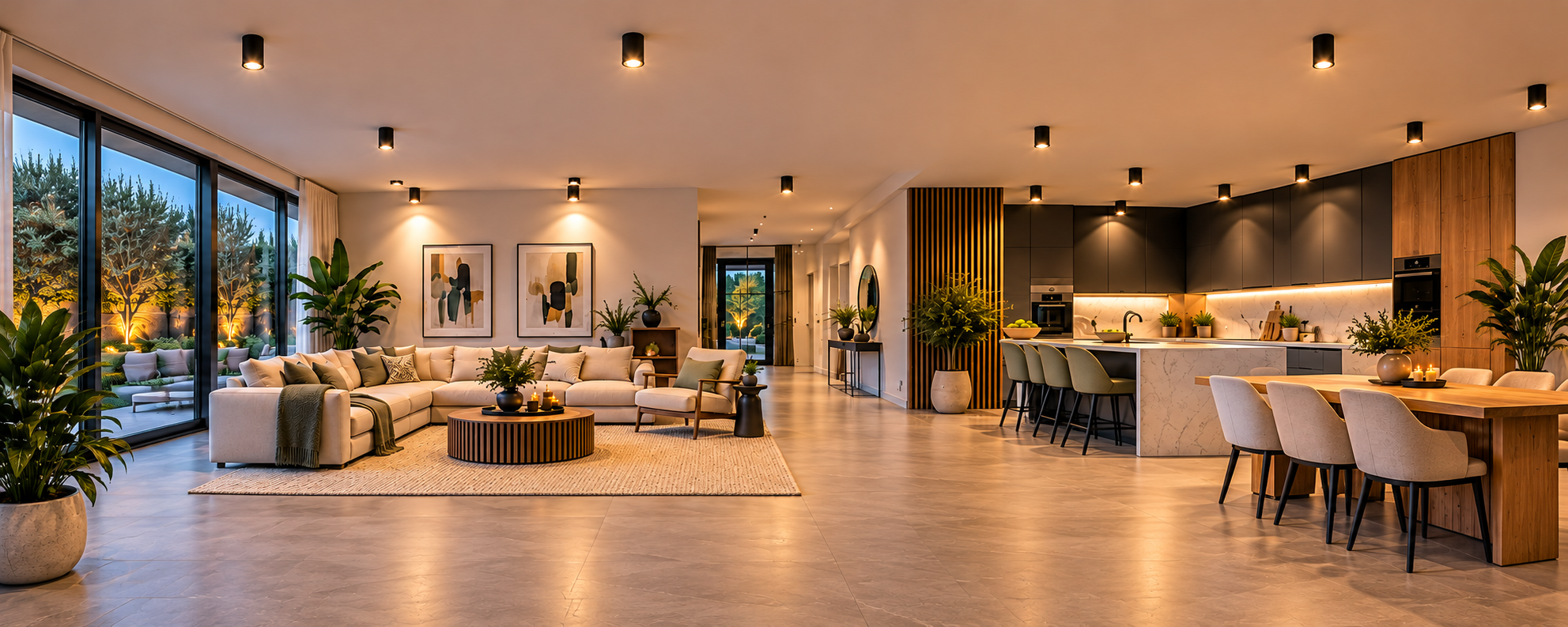 LED Surface-Mounted Ceiling Lights