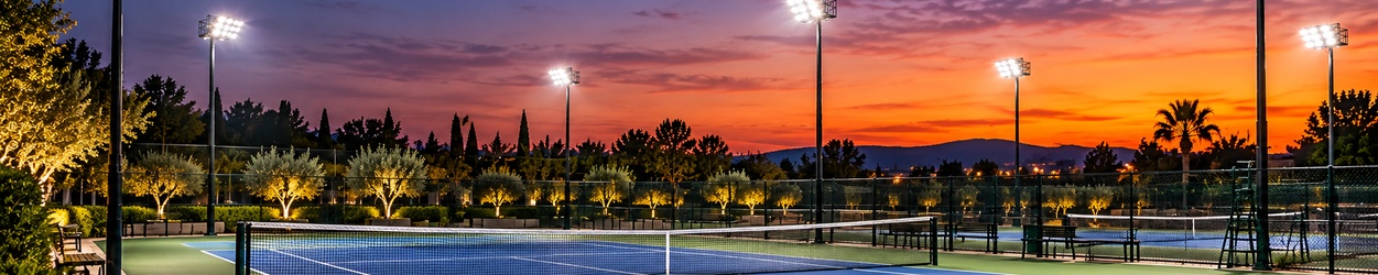 LED Tennis Court Lighting