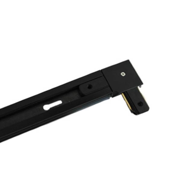 1-Phase Track L-Connector Black