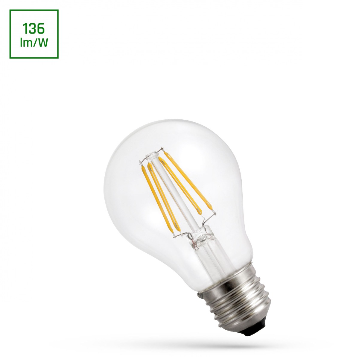 E27 LED Light Bulb 11W  COG Clear