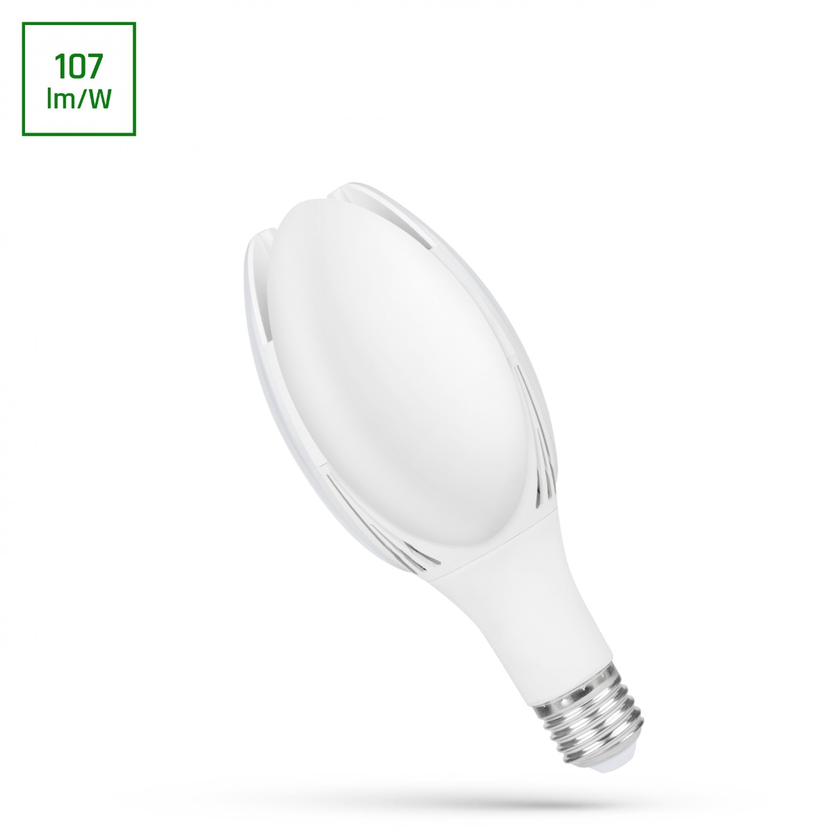 E27 LED-Lamp Parisiene 50W Milk Glass IP20