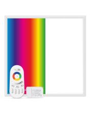 LED Panel 62x62 cm | 40W | RGB+W (4000K) | Dimmable | Remote Control