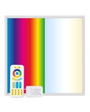 LED Panel 62x62 cm | 40W | RGB+CCT 3000K-6000K | Dimmable | Remote Control