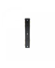 Straight rail coupling 48V Black