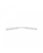 Flexible electric rail coupling 48V White