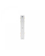 Straight rail coupling 48V White