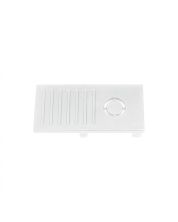 End cap for low rail 48V White