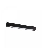 LED Batten 60cm Black G13 for T8 LED Tube IP20