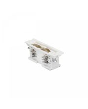 3-Phase Rail Connector Straight White