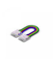 Strip-to-strip connector with cable for SMD RGB LED strip – 10 mm