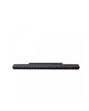 LED grid luminaire for track 24W CCT 48V 440 mm dimmable Black