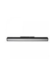 Elongated LED track luminaire 10W K2700 48V 300 mm Black
