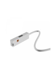 Power connection for narrow rail 48V 200 mm cable White