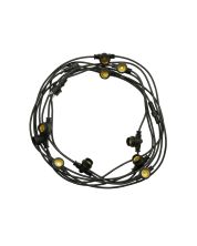 Your garden mosquito-free? Garden lighting cable 5 meters with 5x E27 fitting anti-mosquito