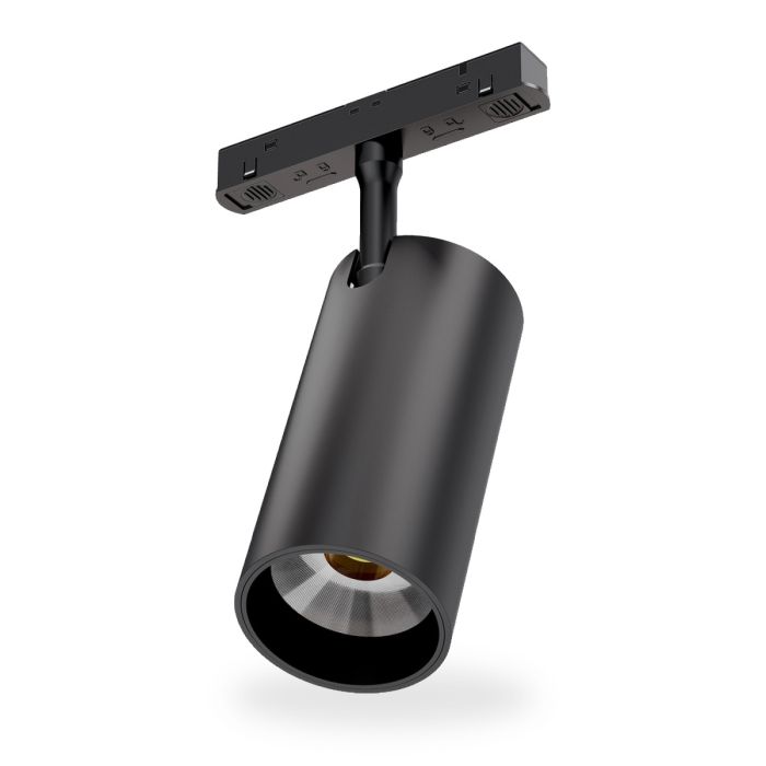 LED track spotlight 20W CCT 48V Black