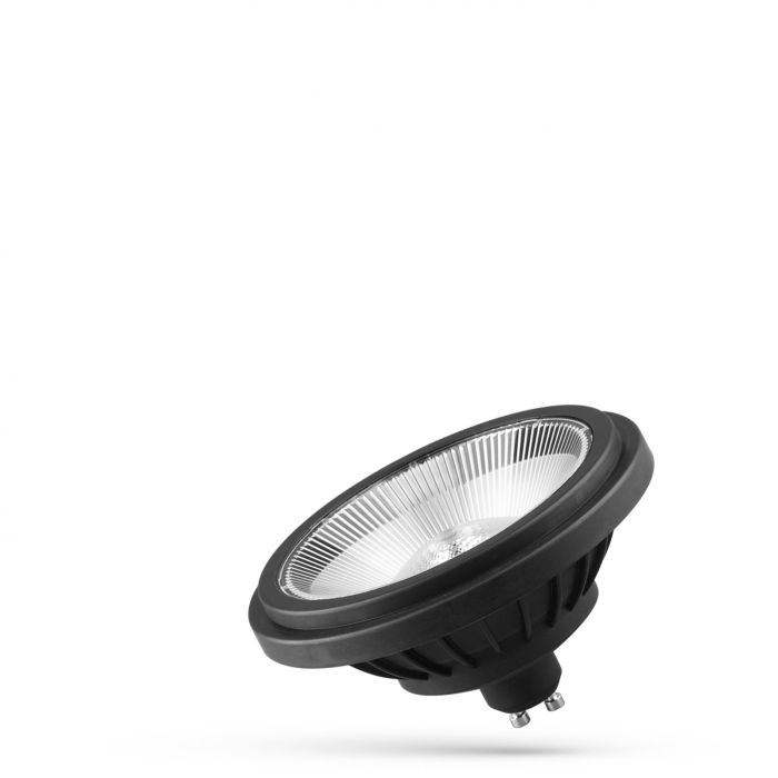 LED AR111 GU10 spotlight 14W CCT black 86 lm/W