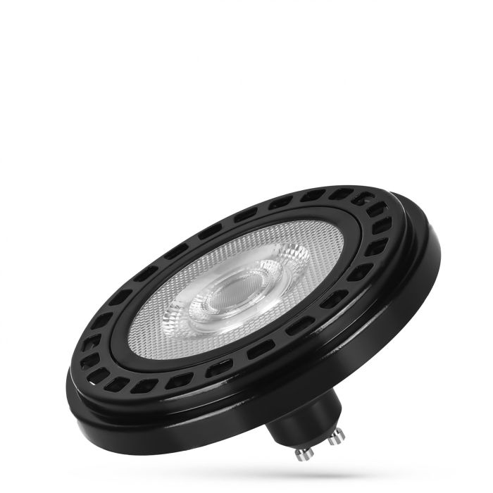 LED AR111 GU10 spotlight 20W CCT black 90 lm/W