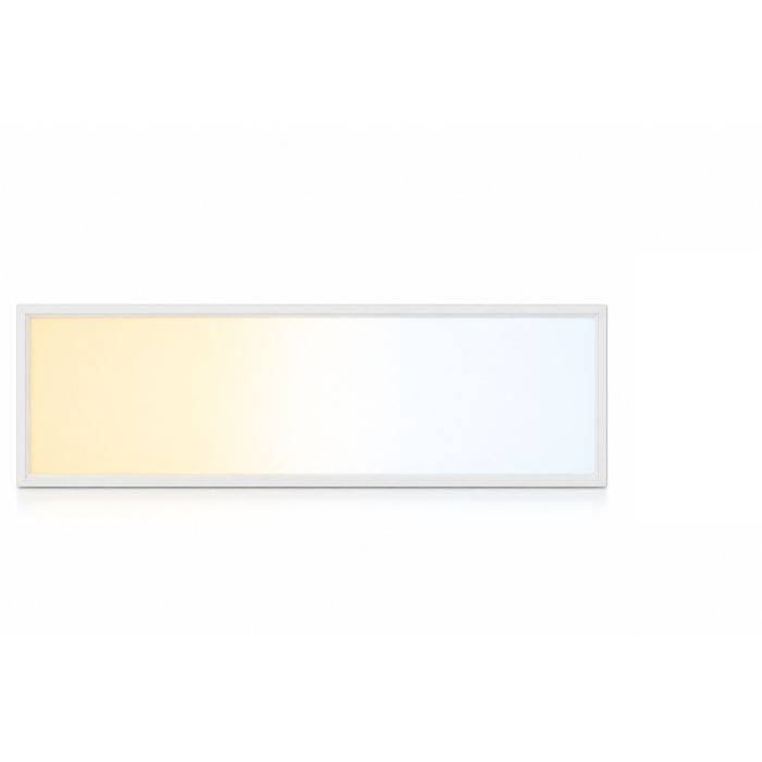 LED Panel 120x30 cm | 40W | Smart WiFi | CCT Dimmable | 3000K-6000K | CRI90 | Flicker-free