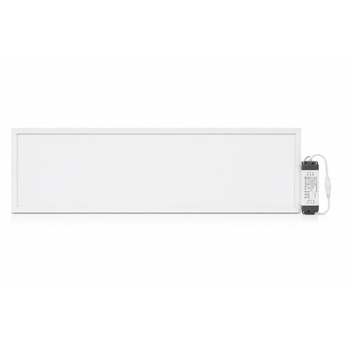 LED Panel 30x120 cm | 40W | 3600 Lumen | CRI90 | Flicker-free | 9 mm | White