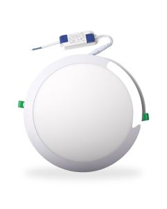 Round LED Recessed Spotlight Ø30 cm | 24W | 2160 Lumens | CRI80 | Incl. Driver