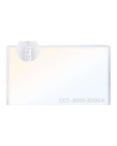 LED Surface Panel 58,5x89,5 cm | 50W | CCT Dimmable | 3000K-6000K | CRI90 | Remote Control