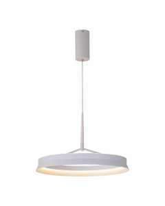 LED Pendant Light Ring Ø50 cm | 50W | 5500 Lumens | CRI90 | CCT 2700K-4000K | White
