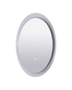 Round LED Mirror with Lighting Ø60 cm | 20W | 2000 Lumens | CRI90 | CCT 2700K-4000K | White