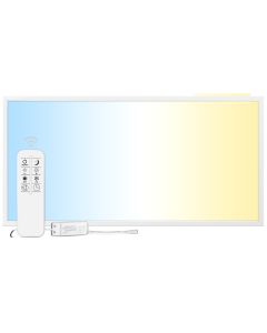 LED Panel 120x60 cm | 60W | CCT Dimmable | 3000K-6000K | CRI90 | Remote Control