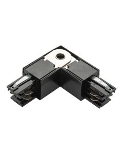 3-Circuit Track Connector L | 90° Corner | Left/Right Adjustable