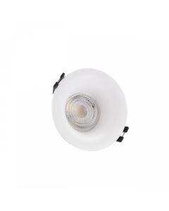 Recessed spot GU10 – round – white – IP20 – Ø86×41 mm – without bulb