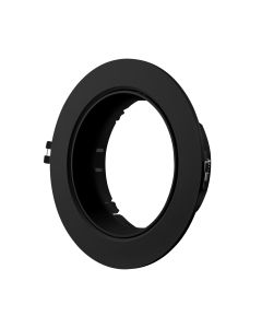 Surface-mounted spot AR111 GU10 – round – black – IP20 – Ø165×41 mm – without bulb