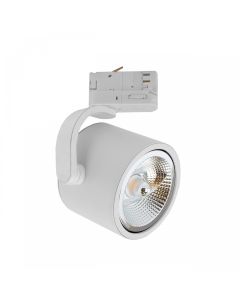 3-Phase Track Spotlight GU10 White – 120×160 mm