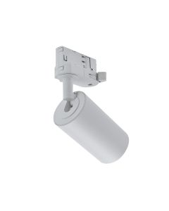 3-Phase Track Spotlight GU10 White – 57×101×169 mm