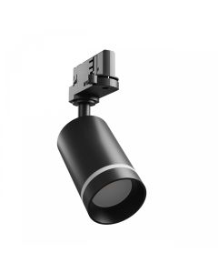 3-Phase Track Spotlight GU10 Black – 60×101×169 mm
