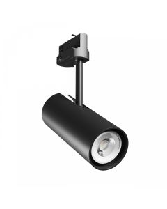 3-Phase Track Spotlight GU10 Black – 65×160×232 mm