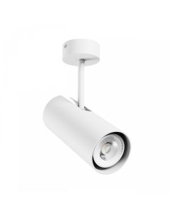 Surface-mounted spot GU10 – white – IP20 – 65×160×232 mm – without bulb
