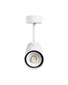 Surface-mounted spot GU10 – white – IP20 – 65×160×232 mm – without bulb