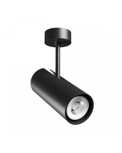 Surface-mounted spot GU10 – black – IP20 – 65×160×232 mm – without bulb