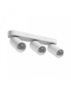 Surface-mounted spot GU10 3 heads – white – IP20 – 350×70×135 mm – without bulb