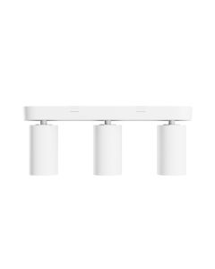 Surface-mounted spot GU10 3 heads – white – IP20 – 350×70×135 mm – without bulb