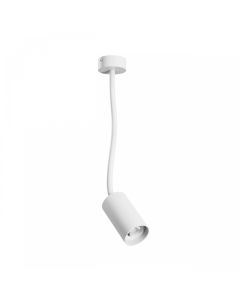 GU10 wall spotlight with flexible arm 410 mm – IP20 – white