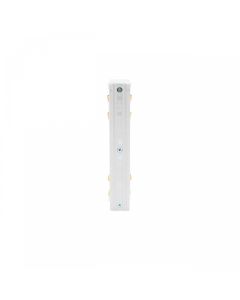 Straight rail coupling 48V White