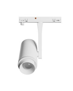 LED track spotlight with adjustable beam for narrow track 7W K3000 48V White