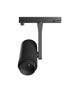 LED track spotlight with adjustable beam for narrow track 7W K3000 48V Black