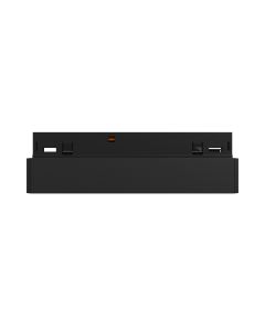 LED grid luminaire for narrow track 6W K3000 48V 100 mm Black