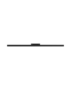 Elongated LED track luminaire for narrow track 20W K3000 48V 600 mm Black