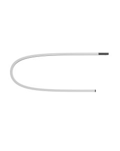 LED light strip for narrow track 6W K3000 48V 547 mm Black