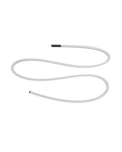 LED light strip for narrow track 12W K3000 48V 1026 mm Black