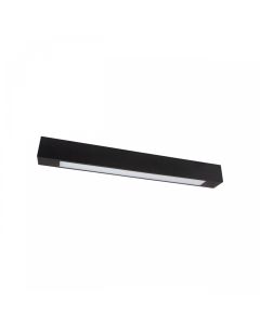 LED Batten 60cm Black G13 for T8 LED Tube IP20