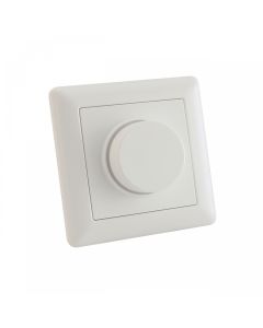 DALI rotary dimmer with switch 80×80 mm – without built-in power supply